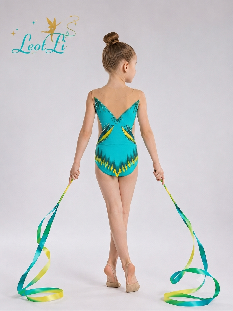 Gymnastic leotard "Tiffany" size 6