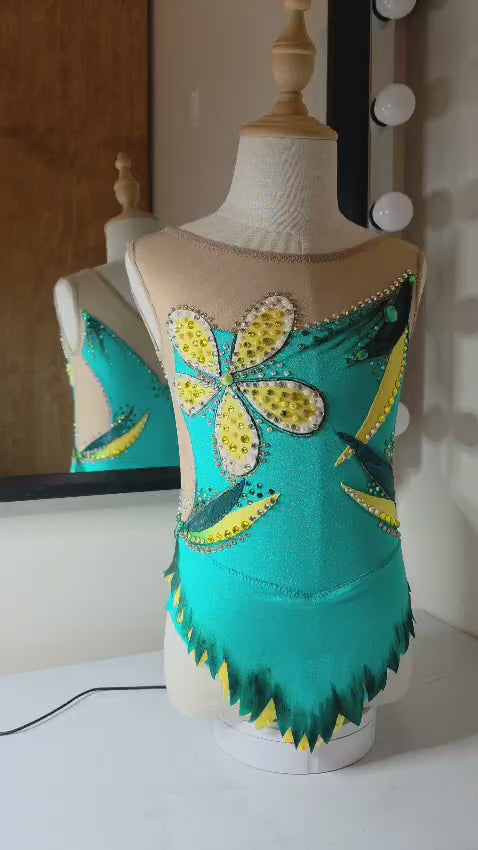 Gymnastic leotard "Tiffany" size 6