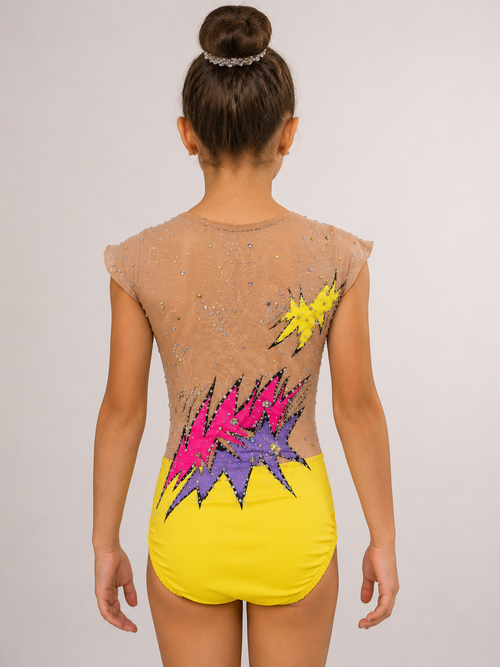 Gymnastics leotard "Heart" size 7-8